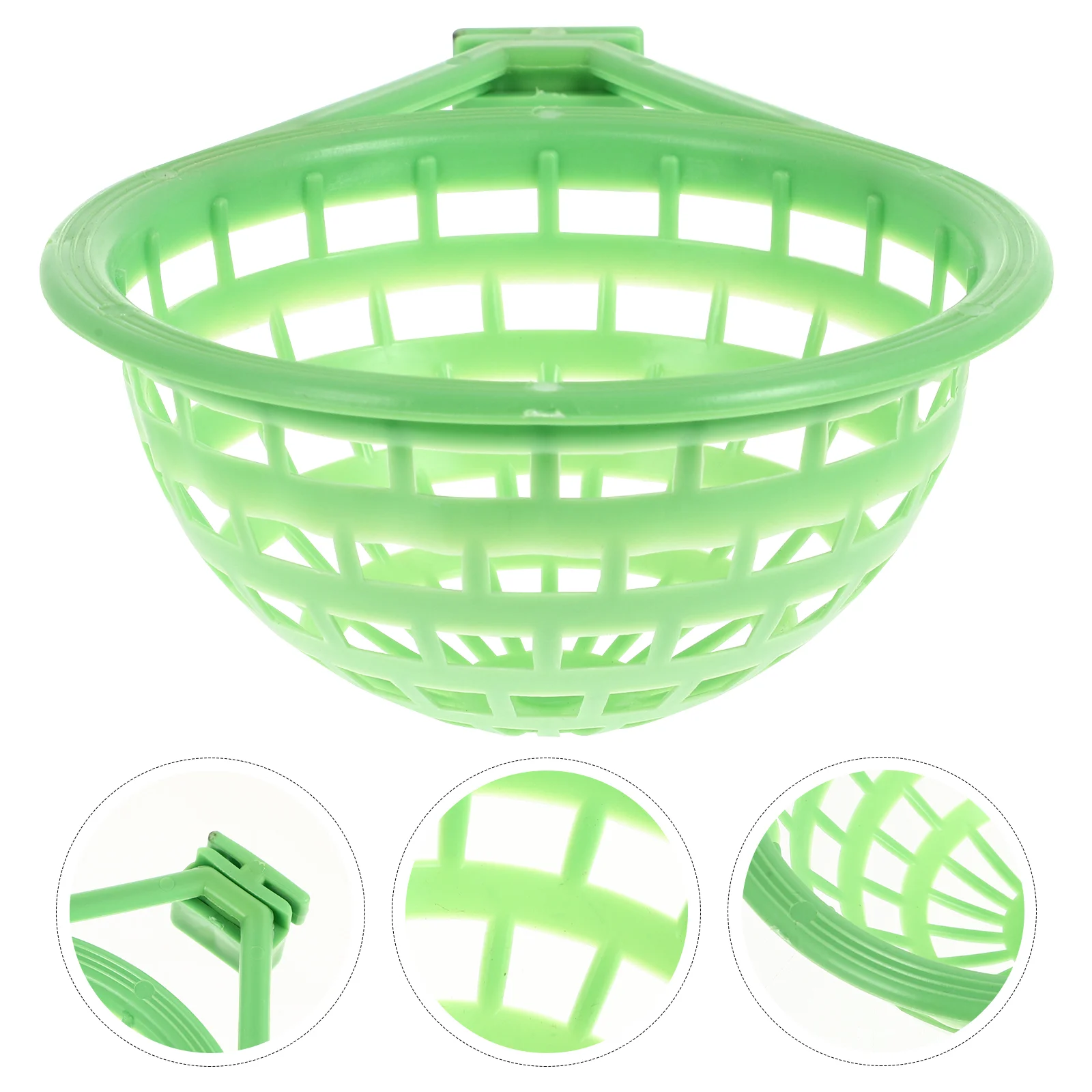 

Bird Basin Nesting Cage Canary Pigeon Parrot Finch Cages Pads Hanging Bowl Holder Chicken Birds Bowls Box Supplies Relaxing