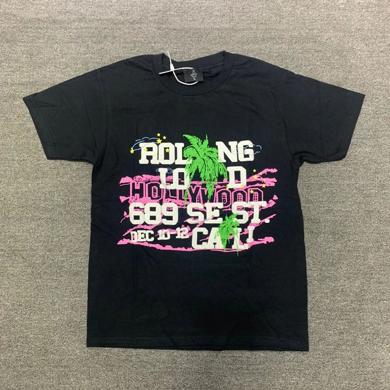 

Hip Hop Travis Scott T Shirt Men Women 689 WORD Printing High Quality Cotton Oversized Tops Short Sleeved White Tshirts