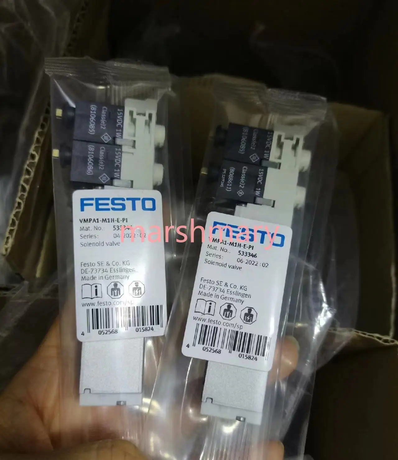 Новый электромагнитный клапан FESTO VMPA1-M1H-E-PI 533346 1 шт.