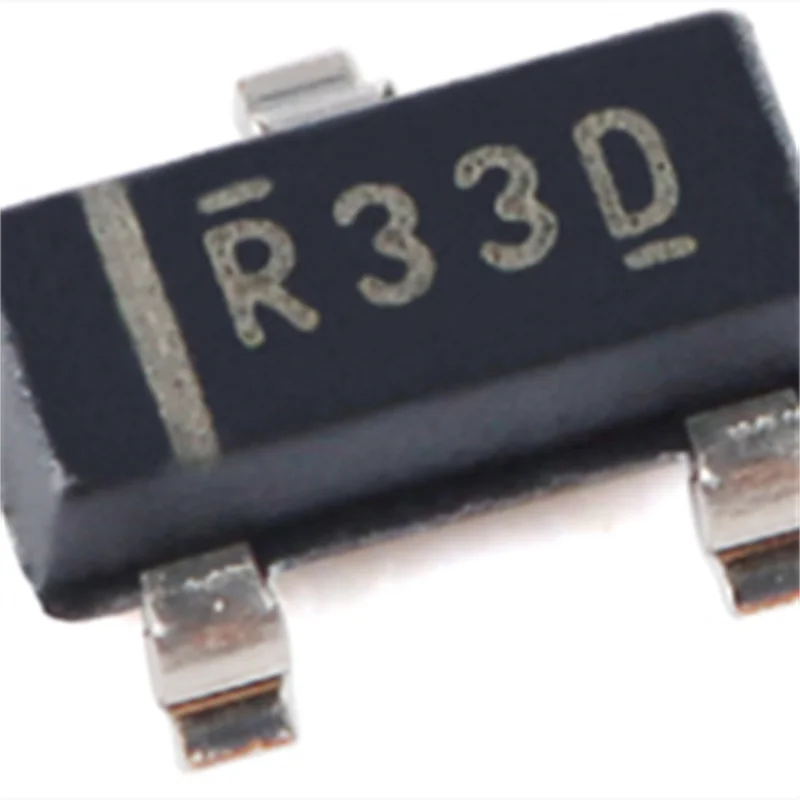 

10 pcs Original REF3325AIDBZR Silk screen R33D SOT-23 3.0V output voltage reference chip