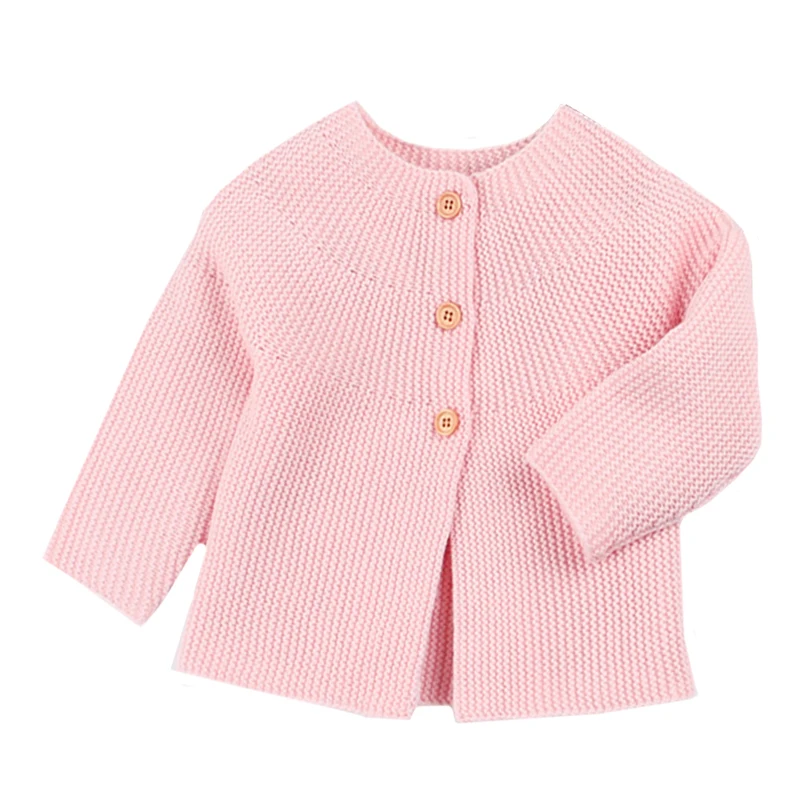 Baby Sweater Newborn Boy Girls Sweaters Cardigans Autumn Toddler Long Sleeve Knitwear Jackets Spring Children's Knitted Coats images - 6