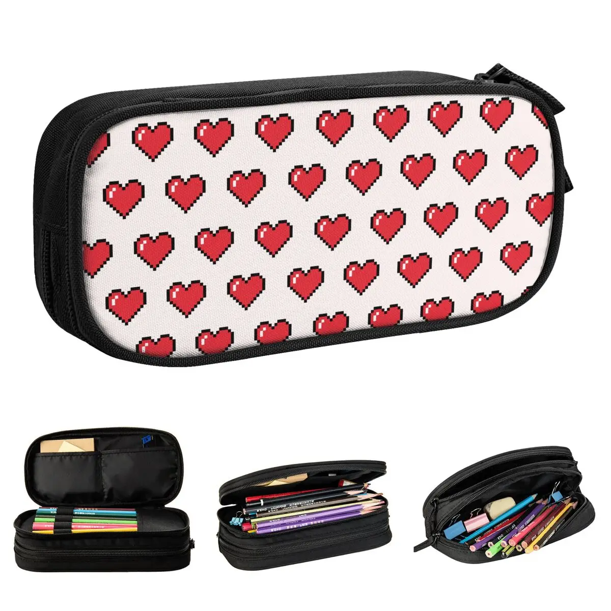 Cases Creative Pen Box Bags Girls Boys Big Capacity School Supplies Gift Pencilcases