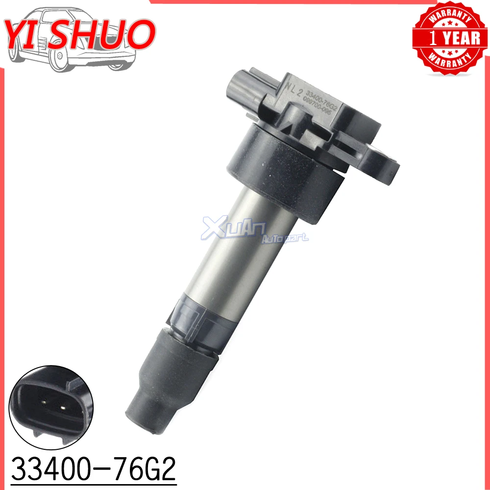 

1PCS New Car Ignition Coil 33400-76G2 for Suzuki Carry Alto Wagon 099700-095