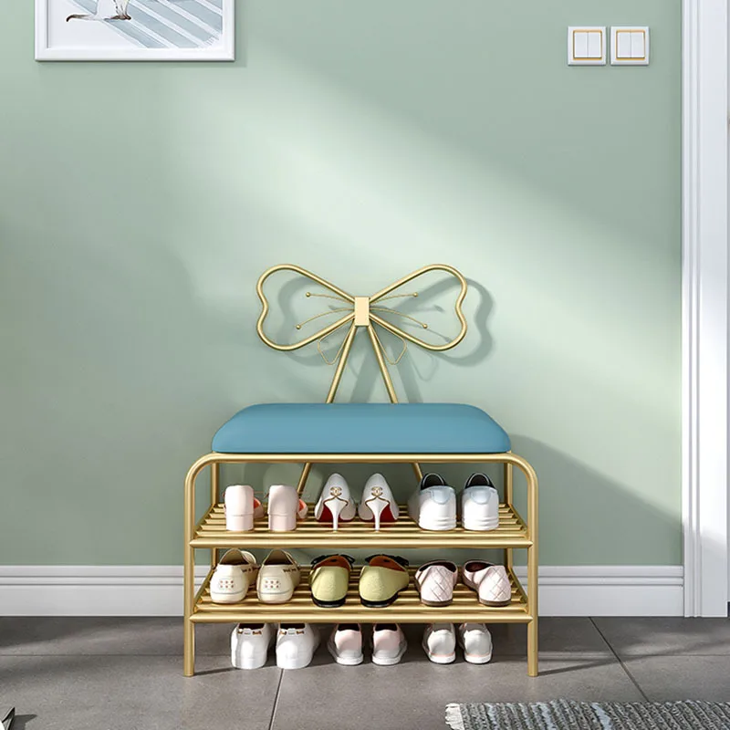 Органайзер для хранения обуви роскошная скамейка гостиной шоу Минималистичная