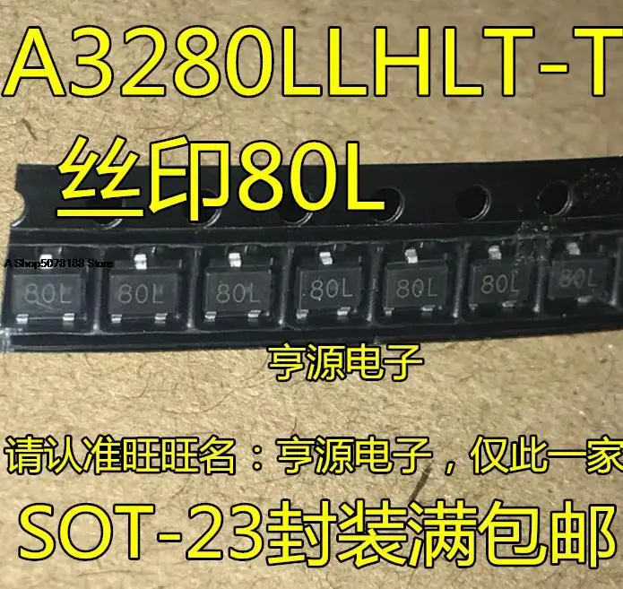 

10pieces A3280 A3280LLHLT-T 80L SOT-23