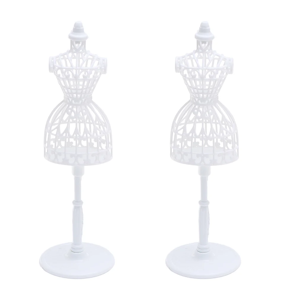 

Mannequin Dress Mini Form Stand Model Miniature Body Creative Display Hollow Gown Maker Accessories Support Sewing Forms Diy