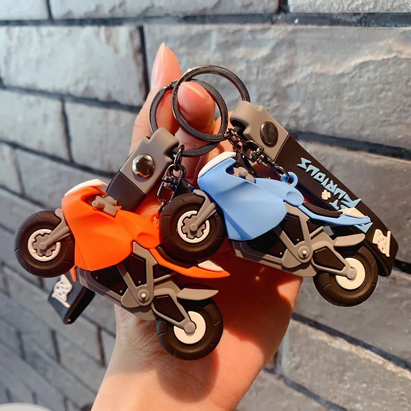 

Fashion Men Cool Motorcycle Pendant Keychain Car Key Ring Key Chain Gift