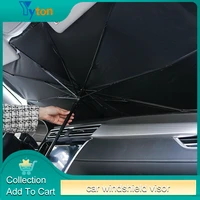 yyton car windshield sunshades foldable car sun visor front windshield heat insulation interior protection accessories