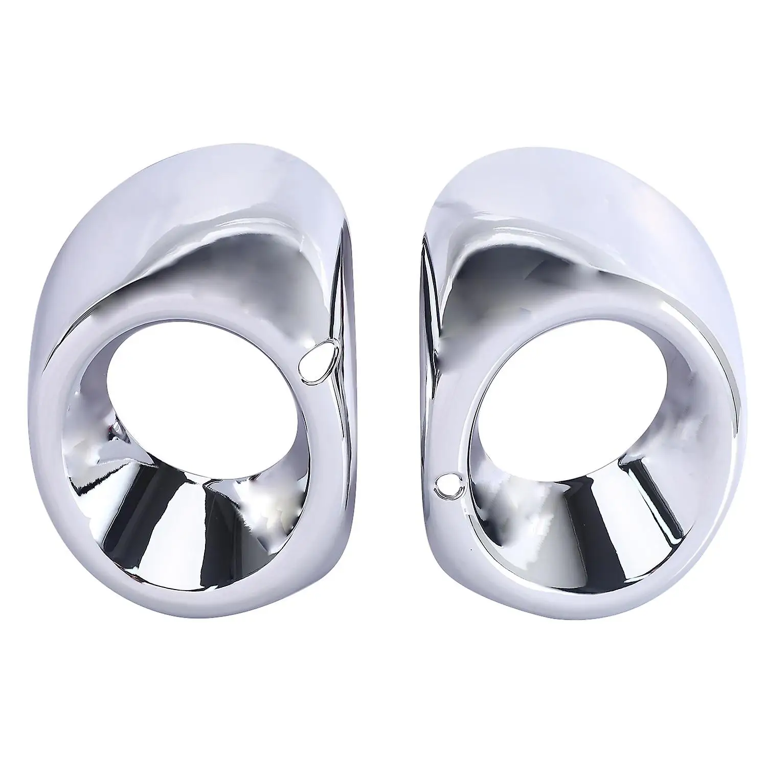 2 шт. для Mitsubishi Outlander 2013 2014 Хромированная передняя противотуманная лампа