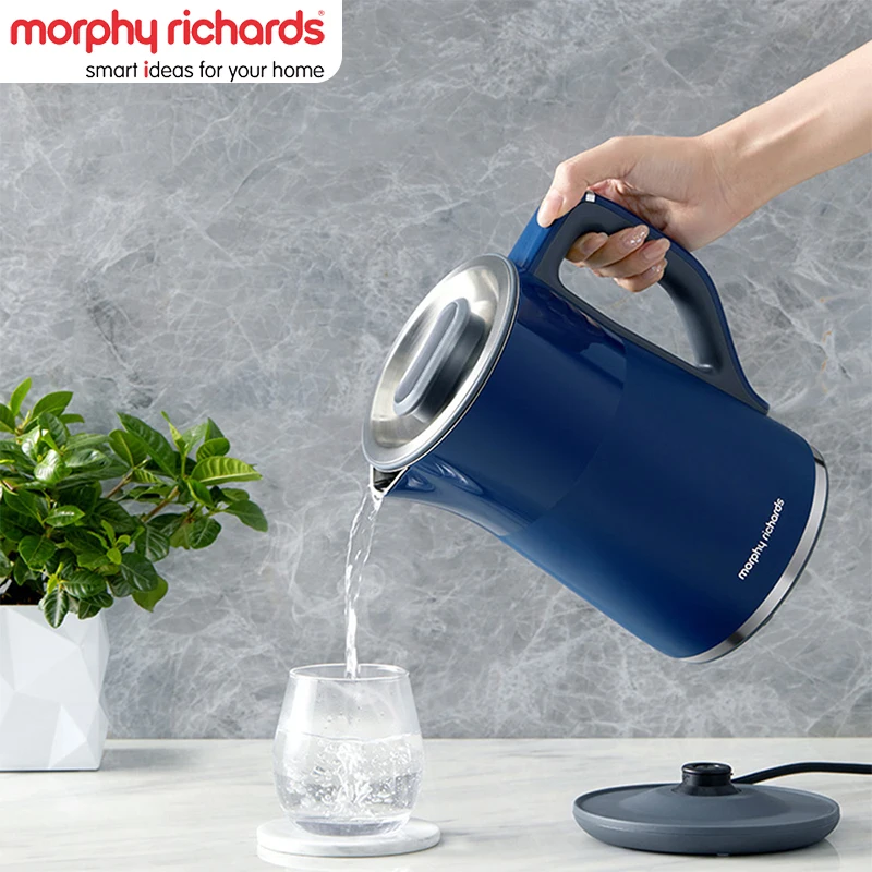 

Morphy Richards MR6070 Electric Kettle 1.5L Temperature Adjustment Water Boiler Auto Insulation 1800W Underpan Heating Teapot