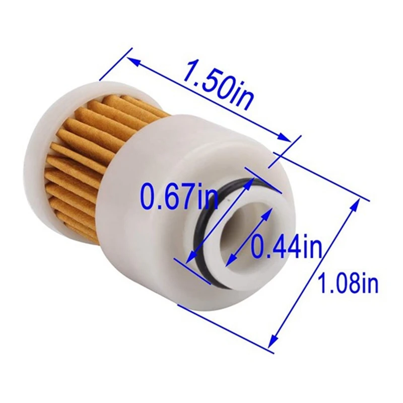 Топливные фильтры элементы для подвесного двигателя Yamaha 40Hp 60Hp 75Hp 90Hp 115Hp Судовой