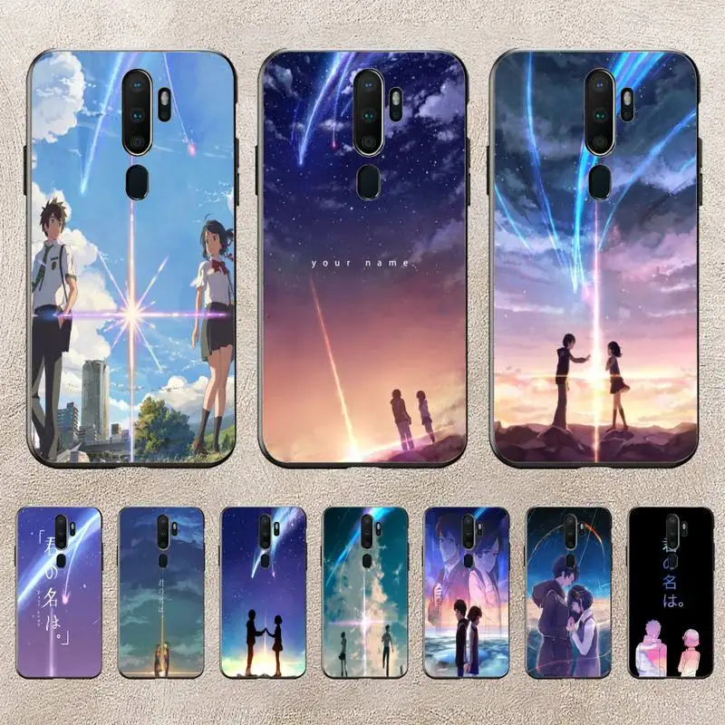 

YKiminonawa Your Name Japanese Anime Phone Case For Redmi 9A 8A 6A Note 9 8 10 11S 8T Pro Max 9 K20 K30 K40 Pro PocoF3 Note11 5G