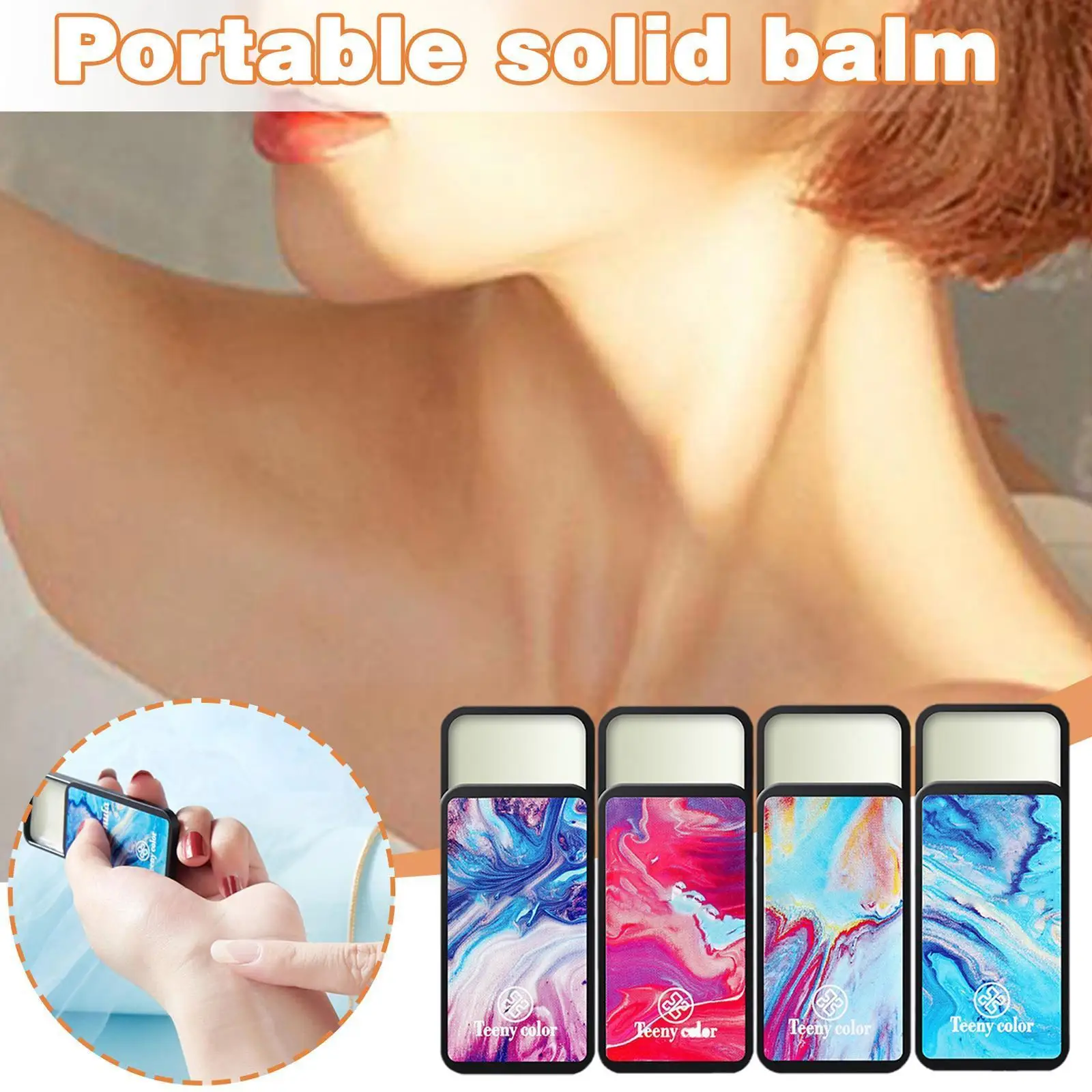 

1PC Portable Case Perfume Fragrances Women Men Balm Mild Aroma Lasting Body Antiperspirant Fragrance Long Deodorant Q8K4