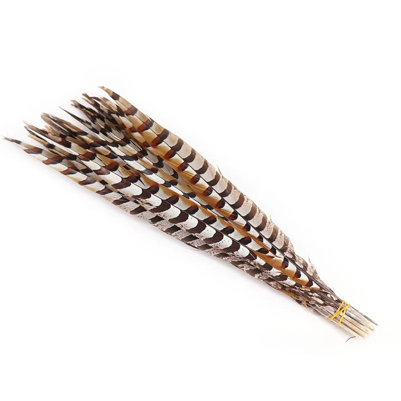

Hot Sale 50pcs/lot Natural Pheasant Feathers for Crafts 24-26 Inch/60-65cm Party Home DIY Decoration Plume