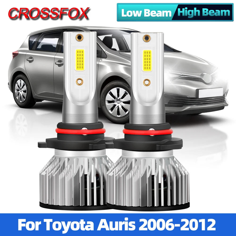 

H11 LED Canbus Car Headlights Bulbs 90W 12000LM 9005 HB3 LED Headlamps Bulbs For Toyota Auris 2006 2007 2008 2009 2010 2011 2012