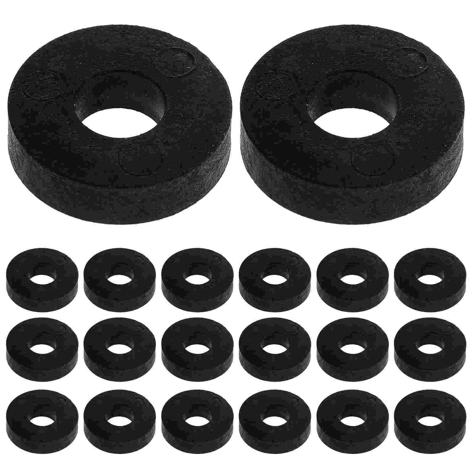 

25 Pcs Thickness Rubber Washer Abrasion Resistant Washers Water Spigot Mechanical Spacers Bolts Outer Ring Hose Flat