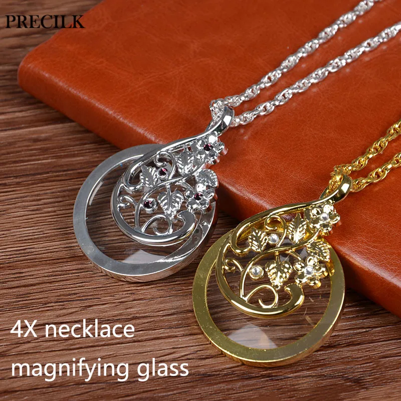 Увеличительная подвеска Стразы с увеличением 4 5x металлическая подвесная