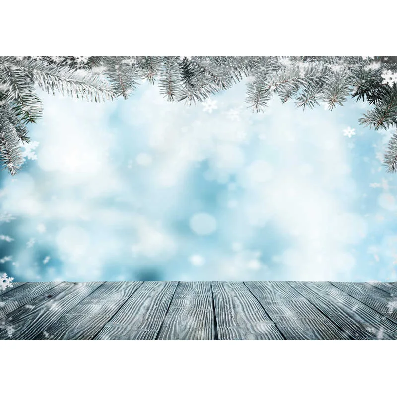 SHUOZHIKE Art Fabric Wooden Floor Christmas Theme Photography Background Photo Backdrops Studio Props 21811 XTMB-04