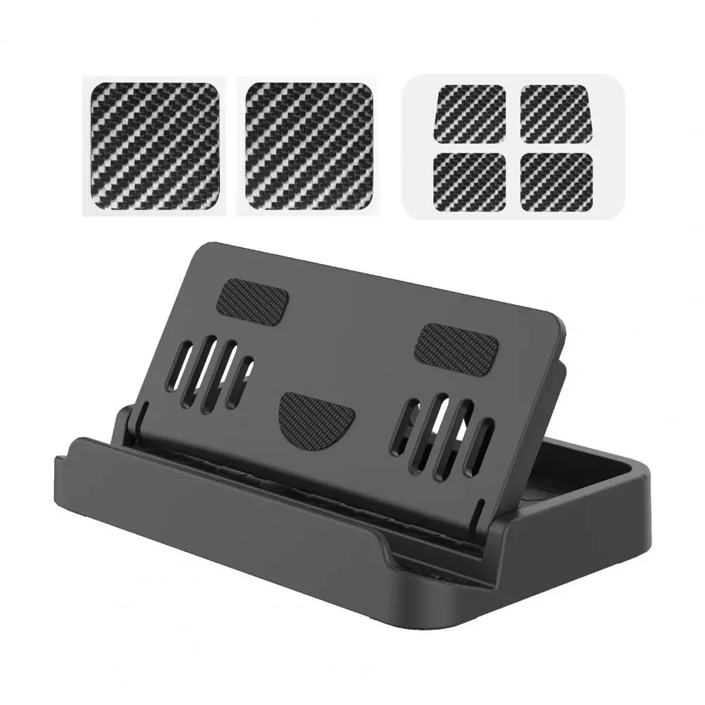 

Подставка для хранения консоли практичные Охлаждающие отверстия экономит место Противоскользящий кронштейн для игровой консоли