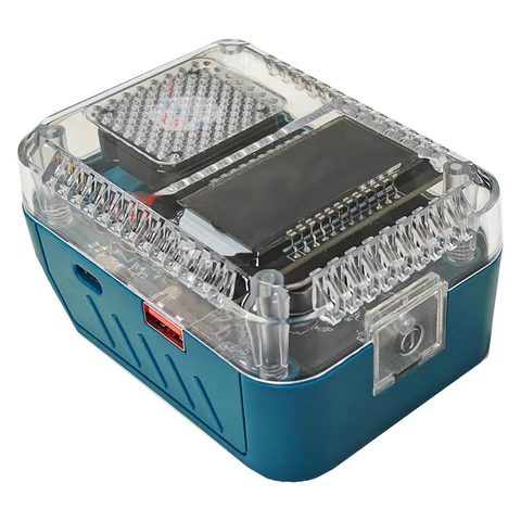 B97A-Адаптер литиевой батареи с цифровым дисплеем для зарядного устройства USB Type-C Power Bank 138 Вт