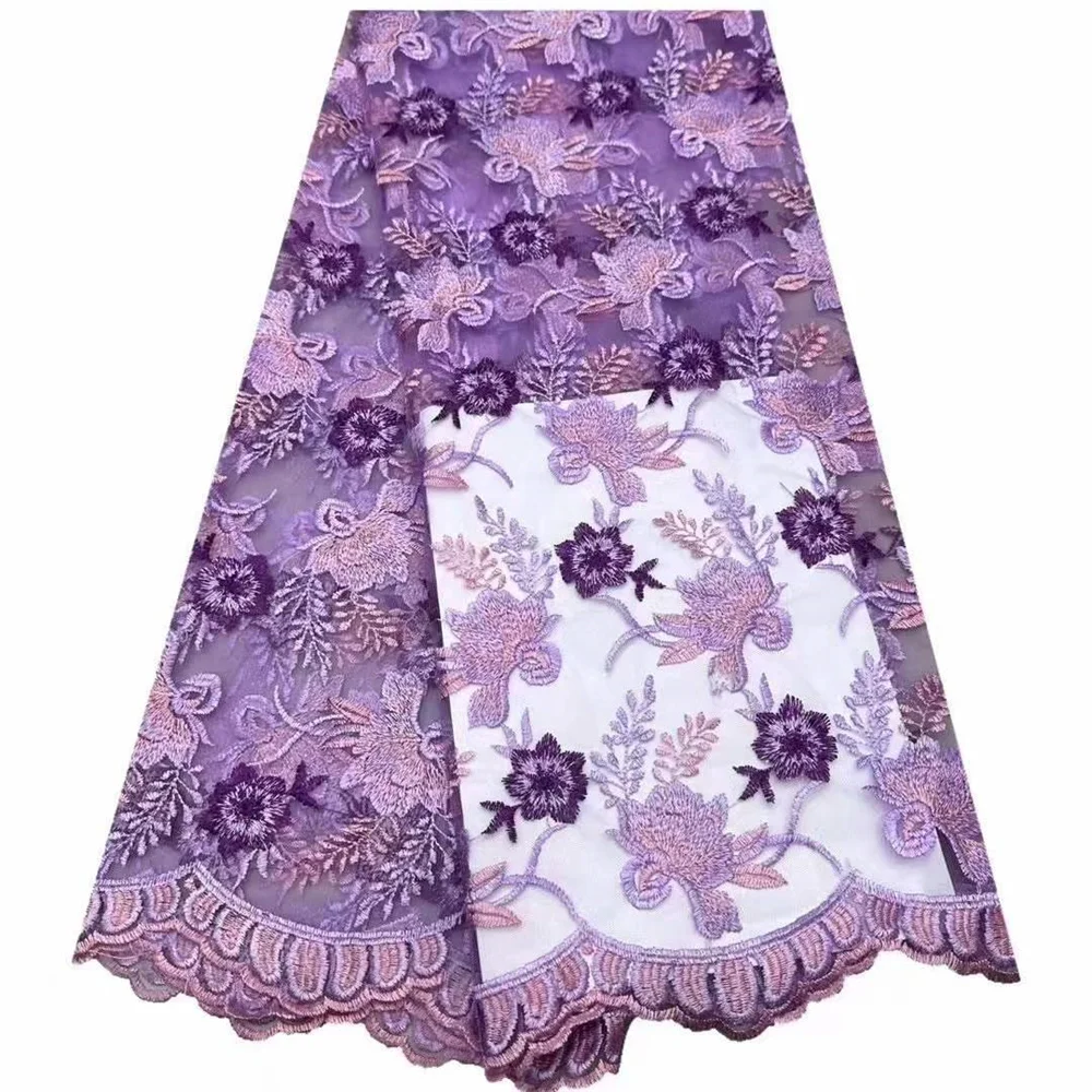 Новый дизайн африканская Тюлевая кружевная ткань 2024 высококачественные