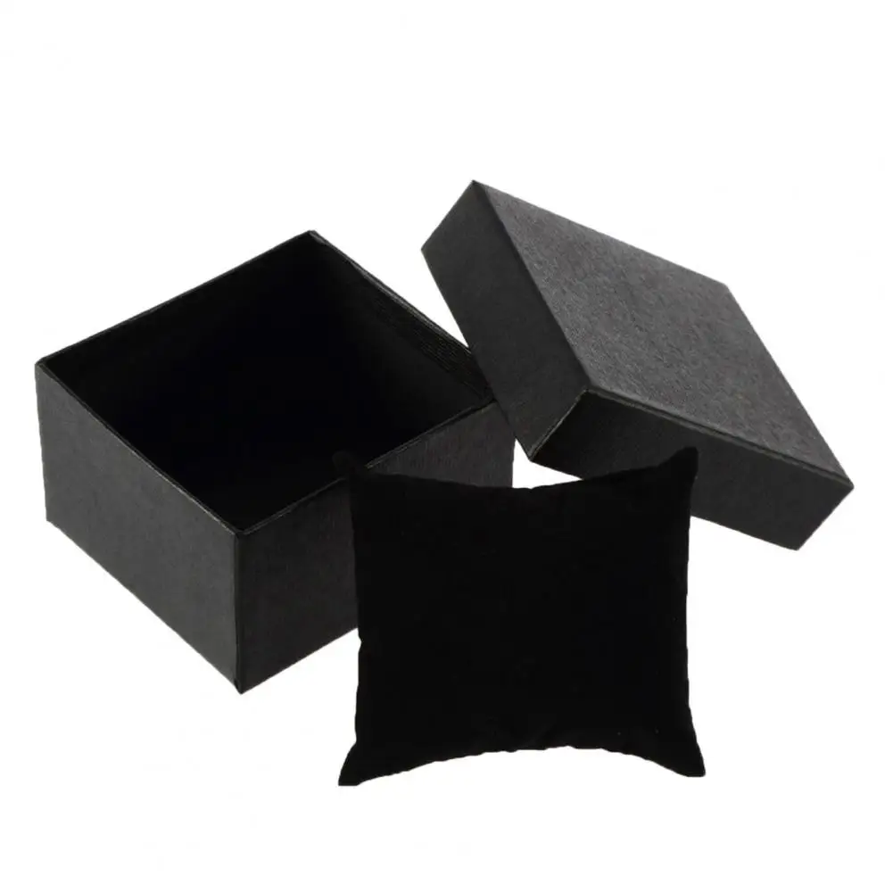 

Jewelry Box Exquisite Decoration Portable Cardboard Present Gift Container Case for Wedding