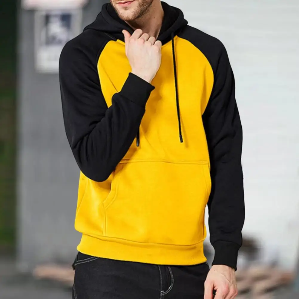 

3D Cutting Trendy Men Women Winter Slim Fit Hooded Sweatshirt Breathable Oversized Hoodie Front Pocket for Vacation