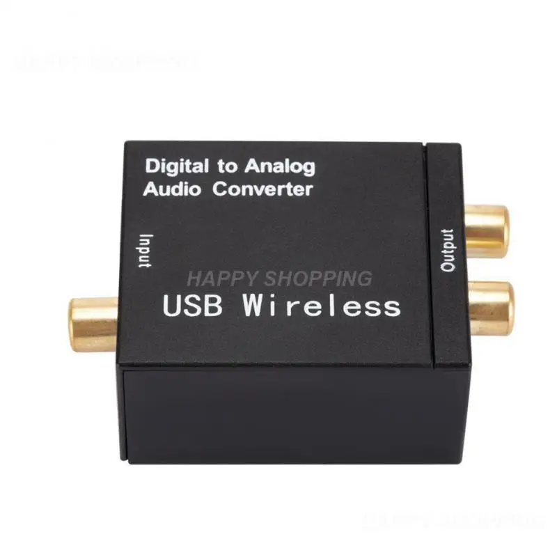 

Digital-to-analog Converter 1 Pcs Portable High Quality Low Power Consumption Rl Audio Port Output For Home Theater Teaching