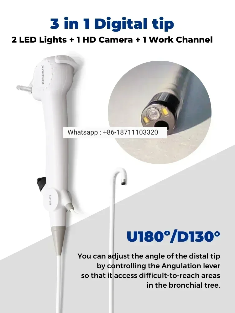 3 8 мм Бесплатный USB-адаптер бронхоскопа для обнаружения изображений высокой