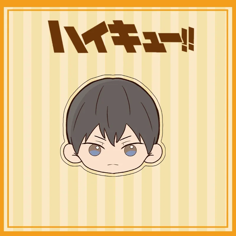 6 шт. аниме Haikyuu акриловый держатель для телефона масштабируемый кронштейн Hinata Shoyo