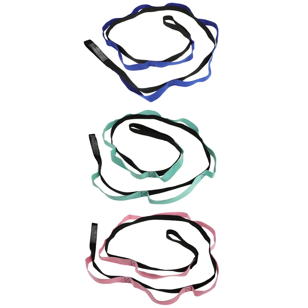 

Yoga Stretch Strap Multipurpose Mini Loop Elastic Band Gymnastics Fitness Resistance Bands Set Expander for Yoga Dance