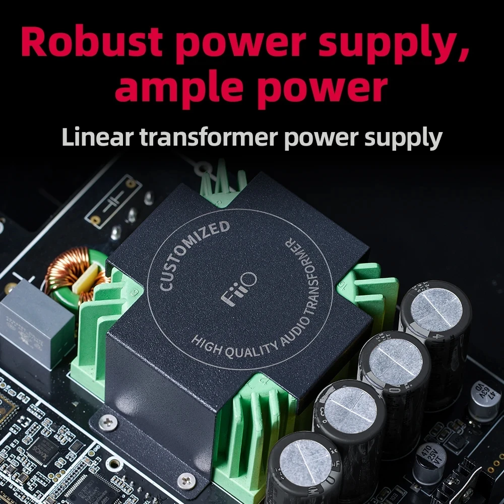 Усилитель для наушников FiiO K9 Настольный усилитель AMP USB ES9038PRO * 2 DAC Bluetooth HiFi аудио THX