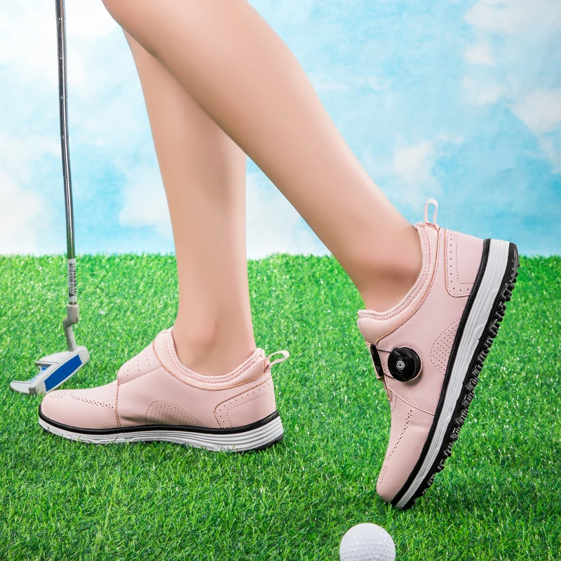 2023 New Men's and Women's Golf Shoes Quick Lace-up Golf Training Shoes Men's Anti-slip Exercise Golf Shoes Size 36-47