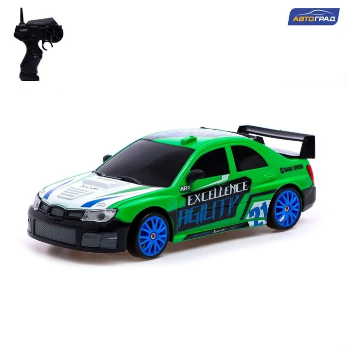 Машина радиоуправляемая Японский дрифт эффект сменные колеса Автоград |