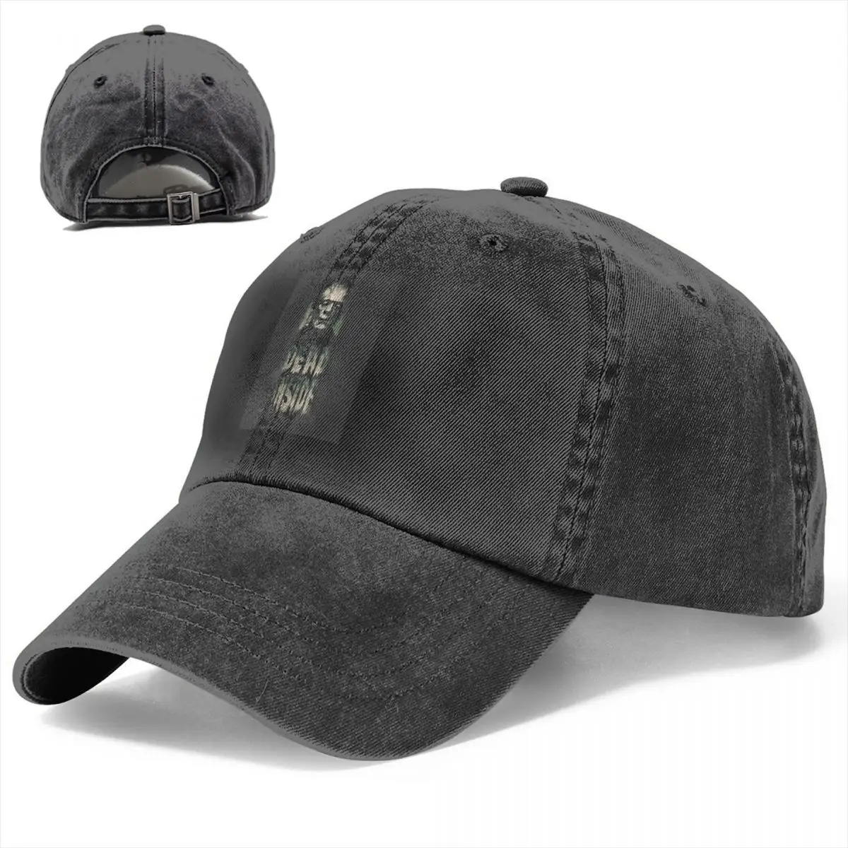 

DEAD INSIDE Frankenstein Water Wahshing Baseball Cap Novel Vintage Tennis Retro Baseball Hat Male Caps