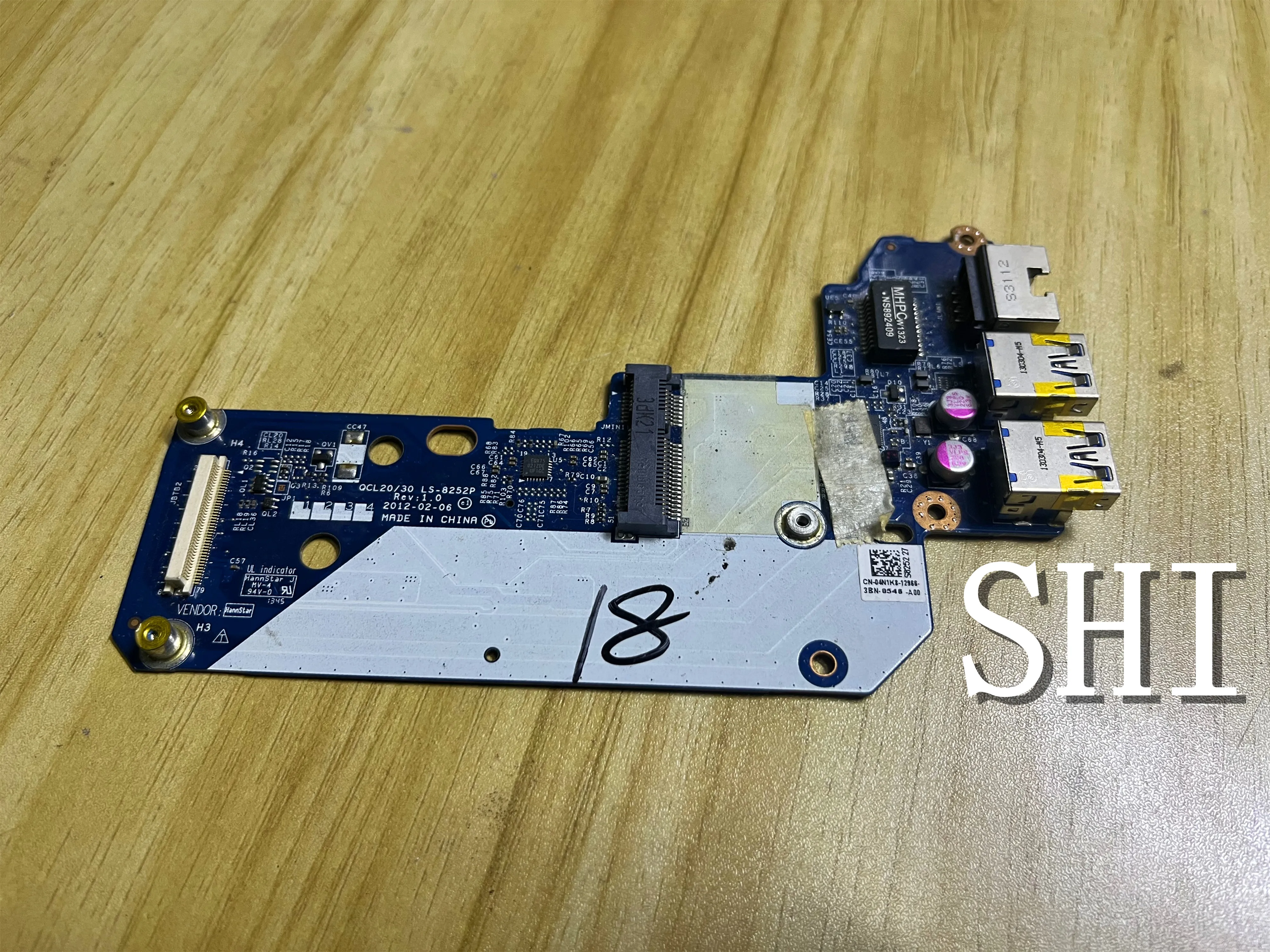 Оригинальный Ls-8252p для Dell Vostro 3560 онлайн-разъем USB-порта плата 04N1K8 4N1K8 тест в порядке