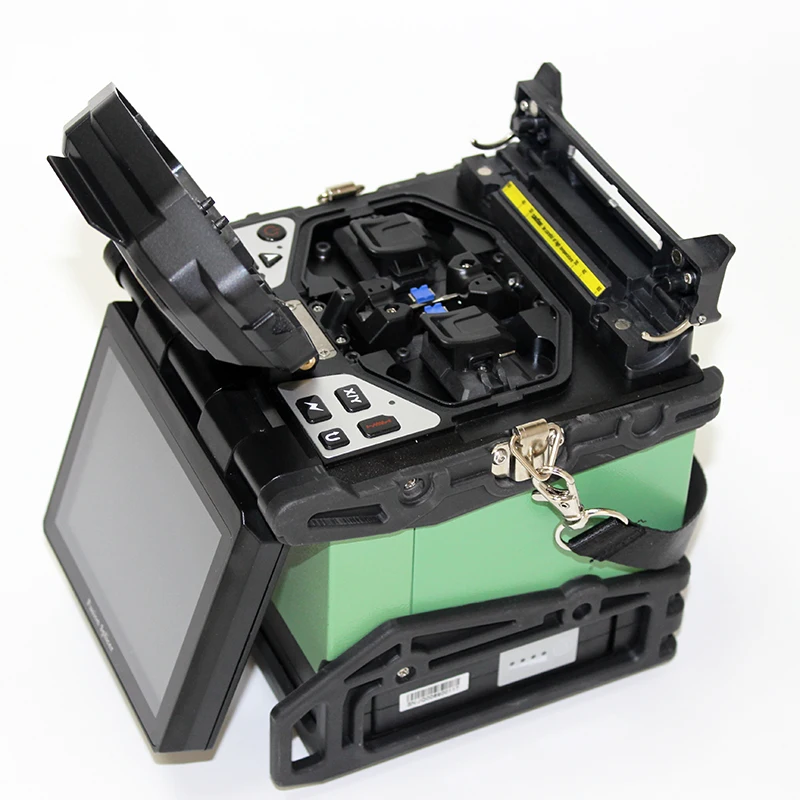 Optical Fiber Fusion Splicer T207H Automatic Multi-Function Clamp Leather Wire Optical Fiber Cable Fusion Machine