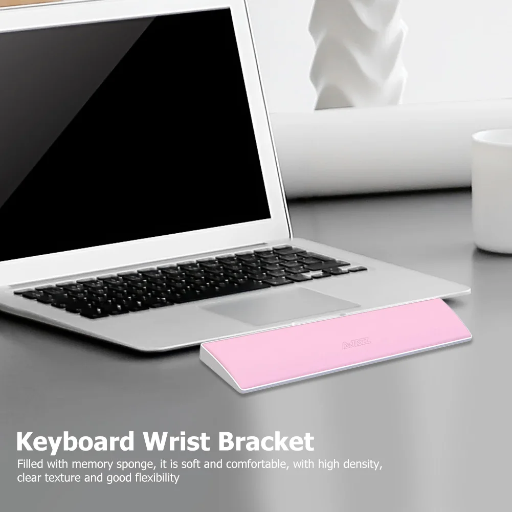

Keyboard Wrist Rest Pad Wrist Rest Mouse Pad Memory Foam Superfine Fibre Durable Comfortable Mousepad for Office Gaming