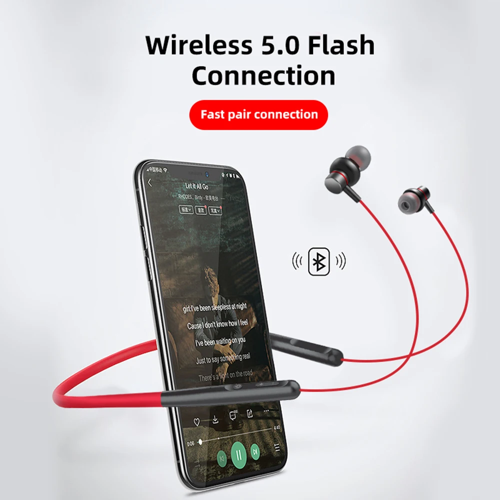 Беспроводные наушники Z с Bluetooth музыкальная гарнитура универсальные спортивные