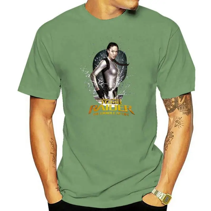 

LARA CROFT TOMB RIDER Poster ver. 2 T-Shirt (Black) S-5XL