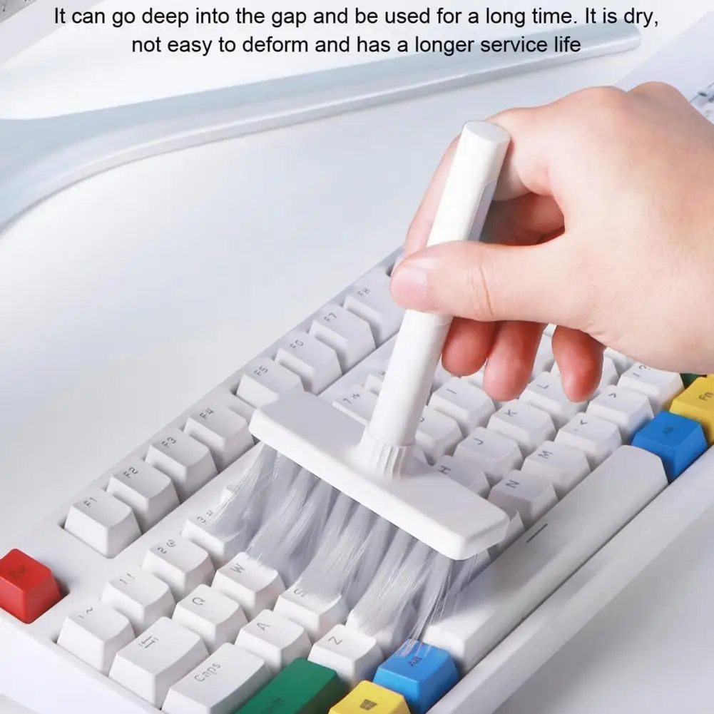 

Keyboard cleaner 1 Set Keyboard Brush Soft Brush Multi-Function Keyboard Cleaner Computer Cleaning Tools Kit Corner Duster