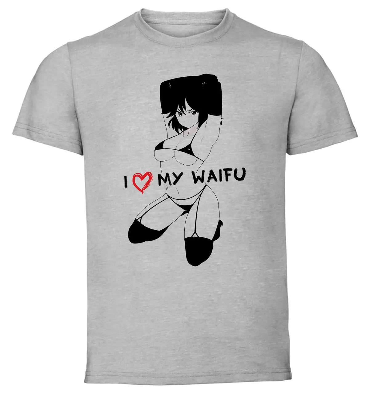 Футболка с черными и серыми чернилами Kill la Matoi Ryuuko PE0365