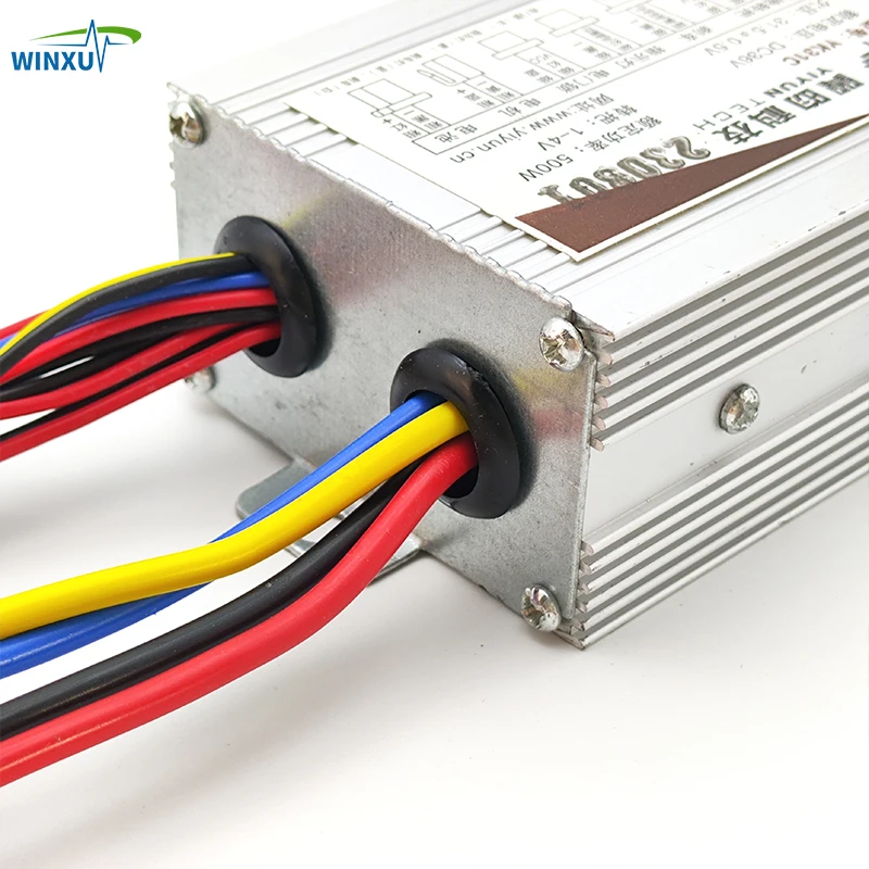 Контроллер электродвигателя для электровелосипеда 24 В 36 48 350 Вт 500