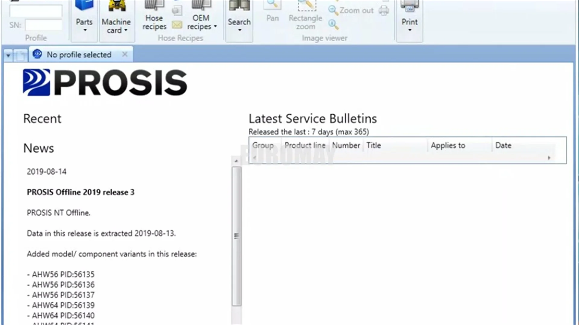 2019,08 Volvo Prosis EPC электронный каталог запчастей для Volvo строительное оборудование