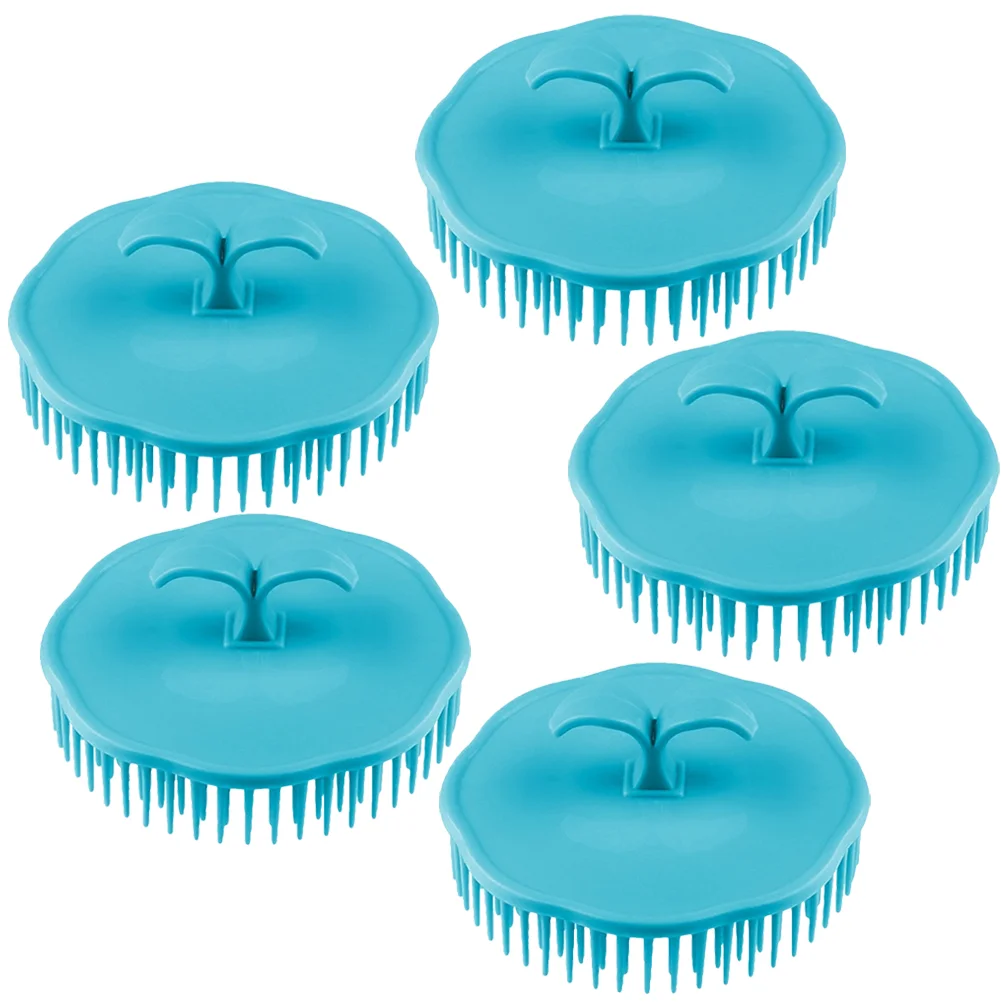 

Brush Hair Scalphead Comb Shampoocombs Scrubber Shower Brushes Bathsilicone Manual Care Antipruritic Tool Hairstyling Cleaning