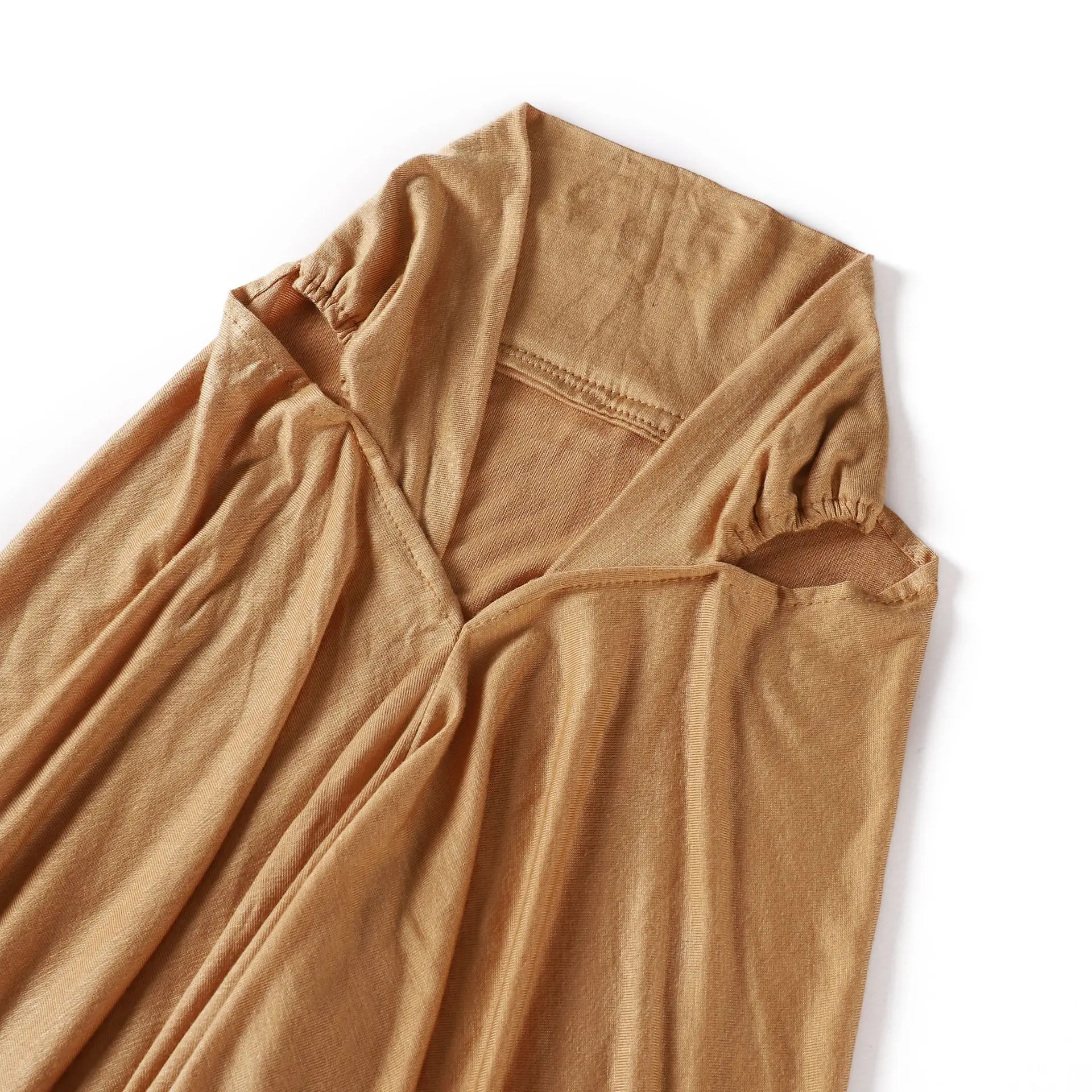 Instant Hijab with Earhole Jersey Head Wraps for Women Muslim Hijab Scarf Islam Soft Headscarf Female Turban Caps Foulard Femme