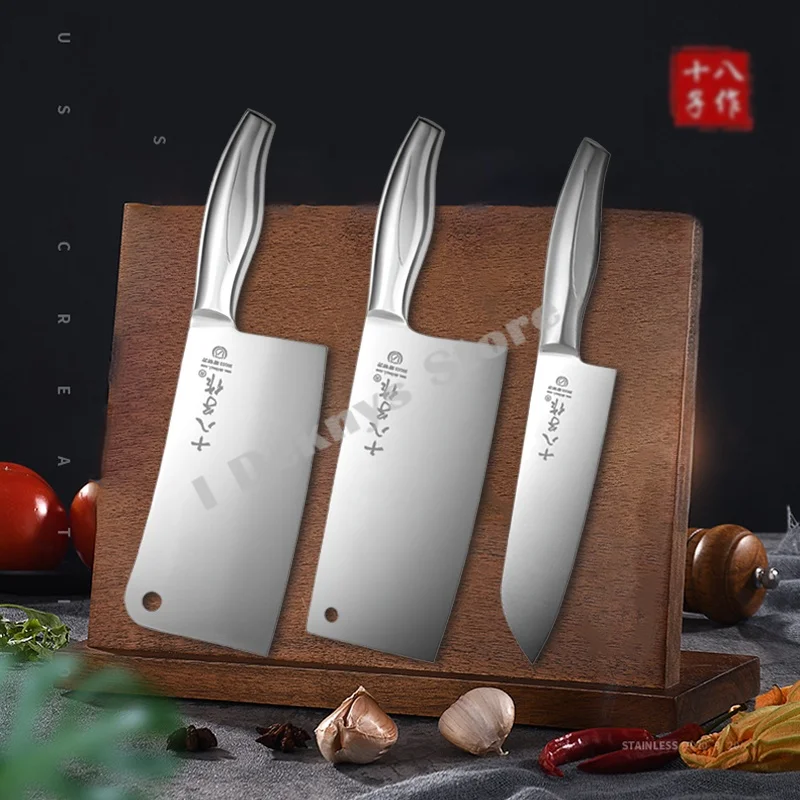 Набор профессиональных кухонных ножей SHIBAZI 30cr1 комплект из 3 резцов нержавеющей