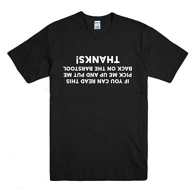 

FUNNY PICK ME UP PUB JOKE SLOGAN T SHIRT DRUNK MENS BEER NOVELTY GIFT DAD men's top tees