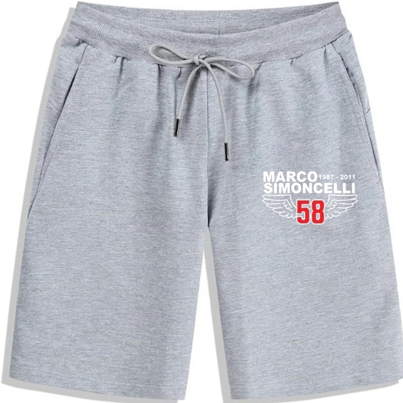 

Классические мужские шорты Sic Marco Simoncelli 58, мужские белые летние шорты на заказ для пары