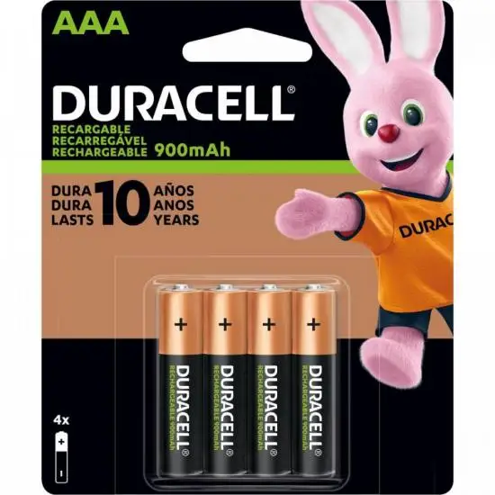 

AAA 900-mAh Rechargeable Battery (Cartouche w/4 batteries)